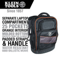 Cases and Bags | Klein Tools 55456BPL Tradesman Pro 25-Pocket Water Resistant Heavy Duty Electrician's Backpack image number 1