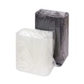 Labor Day Sale! Save $30 off $199! | Pactiv Corp. NC838B Newspring VERSAtainer 5 x 7.25 x 2 24 oz Plastic Microwavable Containers - Black/Clear (150/Carton) image number 2