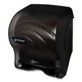 Labor Day Sale! Save $30 off $199! | San Jamar T8490TBK 11.88 in. x 9.1 in. x 14.4 in. Oceans Smart Essence Electronic Towel Dispenser - Black image number 1