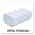 Cleaning & Janitorial Supplies | GEN 5301 9.25 in. x 9.05 in. 1-Ply Multifold Towels - White (16 Packs/Carton) image number 2