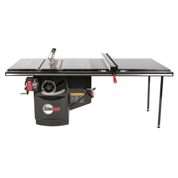 SawStop 230V Single Phase 5 HP Industrial Cabinet Saw with 52 in. T-Glide Fence System