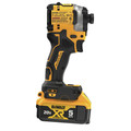 Impact Drivers | Dewalt DCF850P2 ATOMIC 20V MAX Brushless Lithium-Ion 1/4 in. Cordless 3-Speed Impact Driver Kit with 2 Batteries (5 Ah) image number 5