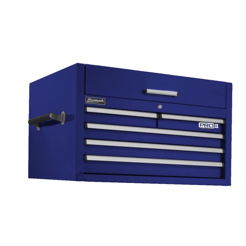 Tool Chests | Homak BL02036052 36 in. Pro 2 5-Drawer Top Chest - Blue image number 0