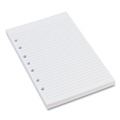 Office Jansan | Avery 14230 5.5 in. x 8.5 in. 7-Hole Side Punched College Rule Mini Size Binder Filler Paper (100/Pack) image number 1