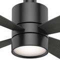 Ceiling Fans | Casablanca 59289 54 in. Bullet Matte Black Ceiling Fan with Light and Wall Control image number 5