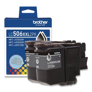 Brother INKvestment 5,000 Page-Yield Super High-Yield Ink - Black (2/Pack)