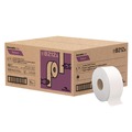 Cleaning & Janitorial Supplies | Cascades PRO B212 3.3 in. x 2000 ft. 1-Ply Septic-Safe Select Jumbo Bath Tissue - White (12 Rolls/Carton) image number 0