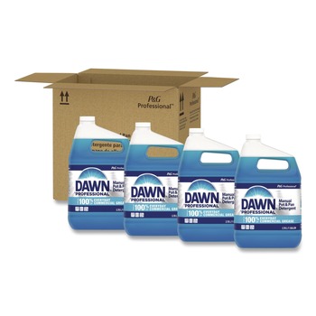 Dawn Professional Manual Pot/Pan Dish Detergent - Original (4/Carton)