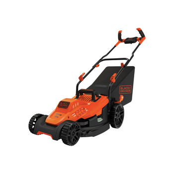 OUTDOOR TOOLS AND EQUIPMENT | Black & Decker BEMW472BH 120V 10 Amp Brushed 15 in. Corded Lawn Mower with Comfort Grip Handle