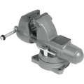 Vises | Wilton 28825 C-0 Combination Pipe and Bench 3-1/2 in. Jaw Round Channel Vise with Swivel Base image number 2