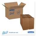 Cleaning & Janitorial Supplies | Scott 98200 17 in. x 14.63 in. 1/8-Fold 2-Ply Dinner Napkins - White (10/Carton) image number 3