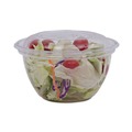 Office Jansan | Eco-Products EP-SB18 5.5 in. x 2.3 in. 18 oz. Renewable and Compostable Plastic Containers - Clear (150/Carton) image number 5