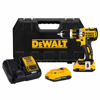 Factory Reconditioned Dewalt DCD795D2BTR 20V MAX XR Brushless Lithium-Ion 1/2 in. Cordless Hammer Drill Kit with Tool Connect (2 Ah)