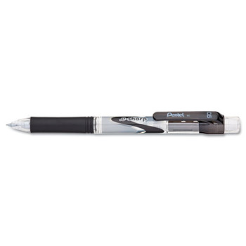 Pentel 0.5 mm HB (#2) .e-Sharp Mechanical Pencil - Black Lead/Barrel (1-Dozen)