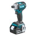 Impact Drivers | Makita XDT12T 18V LXT Cordless Lithium-Ion Brushless Quick-Shift 4-Speed Impact Driver image number 1