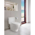 Fixtures | TOTO MS442124CUFG#03 Nexus 1G 2-Piece Elongated 1.0 GPF Universal Height Toilet with CEFIONTECT & SS124 SoftClose Seat, WASHLETplus Ready (Bone) image number 8