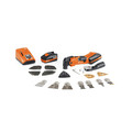 Oscillating Tools | Fein 71293361090 MultiMaster AMM 500 PLUS TOP 18V Lithium-Ion Cordless Oscillating Multi-Tool (3 Ah) image number 1