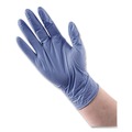 Disposable Gloves | Boardwalk 380MBXA 4 mil Disposable General-Purpose Nitrile Gloves - Medium, Blue (100/Box) image number 5