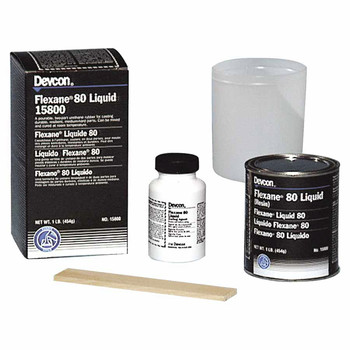 PRODUCTS | Devcon 15800 Flexlane 80 1 lbs. Liquid Polyurethane - Black