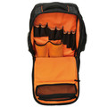 Klein Tools 55439BPTB Tradesman Pro 25 Pocket Polyester Laptop Backpack/ Tool Bag - Black image number 5