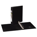 Mothers Day Sale! Save an Extra 10% off your order | Avery 17167 8.5 in. x 5.5 in. 3-Rings 1 in. Capacity Mini Size Durable View Binder with Round Rings - Black image number 0