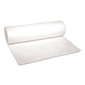 Trash Bags | Boardwalk H8046HWKR01 Low-Density 45 Gallon 0.6 mil 40 in. x 46 in. Waste Can Liners - White (100/Carton) image number 0