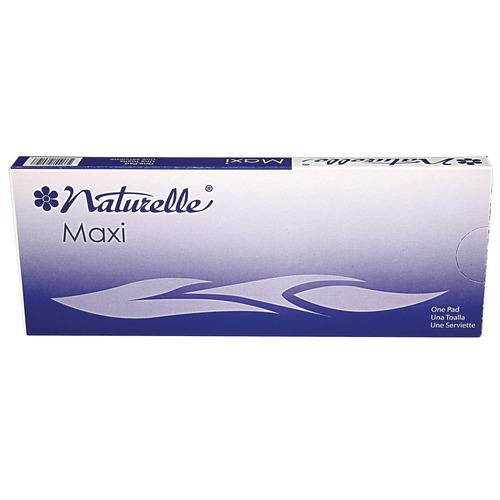 Office Jansan | Impact 25131073 Naturelle No. 8 Ultra Thin Individually Wrapped Maxi Pads (250/Carton) image number 0