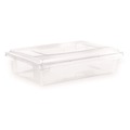Food Service | Carlisle 1062107 18 in. x 26 in. x 6 in. 8.5 gal. StorPlus Polycarbonate Plastic Food Storage Container - Clear image number 2