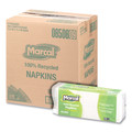 Office Jansan | Marcal 6506 11.4 in. x 12.5 in. 100% Recycled Luncheon Napkins - White (6/Carton) image number 3