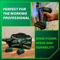 Combo Kits | Metabo HPT KC18DFXM 18V MultiVolt Brushed Lithium-Ion 1/2 in. Cordless Hammer Drill and 1/4 in. Impact Driver Combo Kit (2 Ah) image number 7