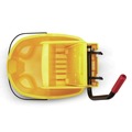 Mop Buckets | Rubbermaid Commercial FG758088YEL 35 qt. WaveBrake 2.0 Side-Press Plastic Bucket/Wringer Combos - Yellow image number 4