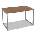Office Desks & Workstations | Alera ALELSTB30GR Open Office Desk Series 47.25 to 70.78w x 29.5d x 28.5h Adjustable O-Leg Desk Base - Silver image number 6