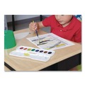 Labor Day Sale! Save $30 off $199! | Prang X80519 Semi-Moist Washable Watercolor Classic, Glitter, and Metallic Master Pack - Assorted (36-Sets) image number 3