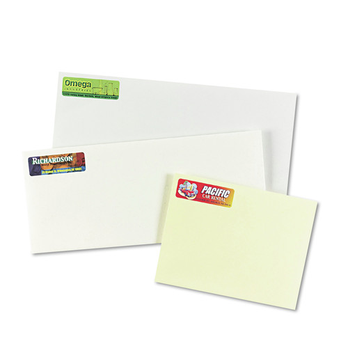 Office Jansan | Avery 06870 Print-to-the-Edge 3/4 in. x 2-1/4 in. Return Address Labels - White (750/Pack) image number 0