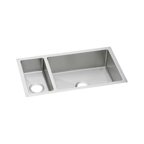 Kitchen Sinks | Elkay EFRU321910T Crosstown Undermount 16 Gauge 32-1/4 in. x 18-1/4 in. x 10 in. 30/70 Double Bowl Stainless Steel Sink image number 0