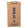 Food Service | SOLO 6SRX-2050 6 oz. Bare Eco-Forward Treated Paper Funnel Cups - White (2500/Carton) image number 2
