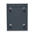Office Carts & Stands | Alera ALEPABBFCH 14.96 in. x 19.29 in. x 27.75 in. 3-Drawers: Box/Box/File Legal/Letter Left or Right File Pedestal - Charcoal image number 4