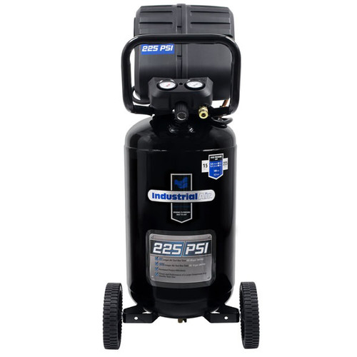 Portable Air Compressors | Powermate C151I VX 1.7 HP 15 Gallon Oil-Free Wheeled Vertical Air Compressor image number 0
