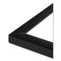 White Boards | U Brands 311U00-01 35 x 23 Magnetic Dry Erase Board with Wood Frame - White Surface/Black Frame image number 3