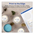 Office Jansan | Avery 22830 2.5 in. Diameter Print-to-the Edge Labels with SureFeed - Round Glossy White (90/Pack) image number 3