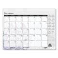 Calendars & Planners | House of Doolittle 197 22 in. x 17 in. 12-Month (Jan-Dec) 2026 Recycled Desk Pad Calendar - Wild Flowers Artwork image number 5