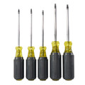 Screwdrivers | Klein Tools 19555 5-Piece TORX Cushion Grip Screwdriver Set with T15, T20, T25, T27 and T30 Tip sizes image number 3