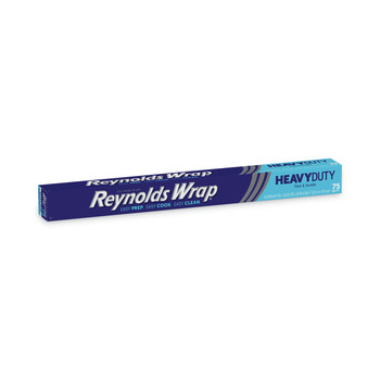 FOOD WRAPS | Reynolds Wrap PAC F28028 Heavy Duty 18 in. x 75 ft. Aluminum Foil Roll - Silver
