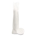 Food Service | Boardwalk BWKPET912STRAWPK 9 oz. to 12 oz. Crystal-Clear Cold Cup Straw-Slot Lids - Clear (100/Pack) image number 3