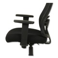 Office Jansan | Alera ALEET42ME10B Etros Series 18.03 in. to 21.96 in. Seat Height Mesh Mid-Back Chair - Black image number 3