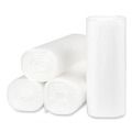 Trash Bags | Inteplast Group S243308N 16-Gallon 8 Microns 24 in. x 33 in. High-Density Commercial Can Liners - Natural (1000-Piece/Carton) image number 0