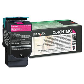 Lexmark 2000 Page-Yield Return Program High-Yield Toner - Magenta