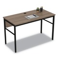  | Linea Italia LITUR601NW Urban Series 59 in. x 23.75 in. x 29.5 in. Workstation - Natural Walnut image number 8