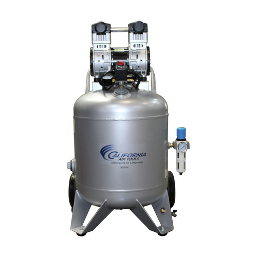 Portable Air Compressors | California Air Tools CAT-30020C 2 HP 30 Gallon Oil-Free Dolly Air Compressor image number 0