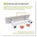 Toys | Champion Sports BH83 24 in. x 6 in. Pitcher's Plate with Anchor - Official Size image number 2